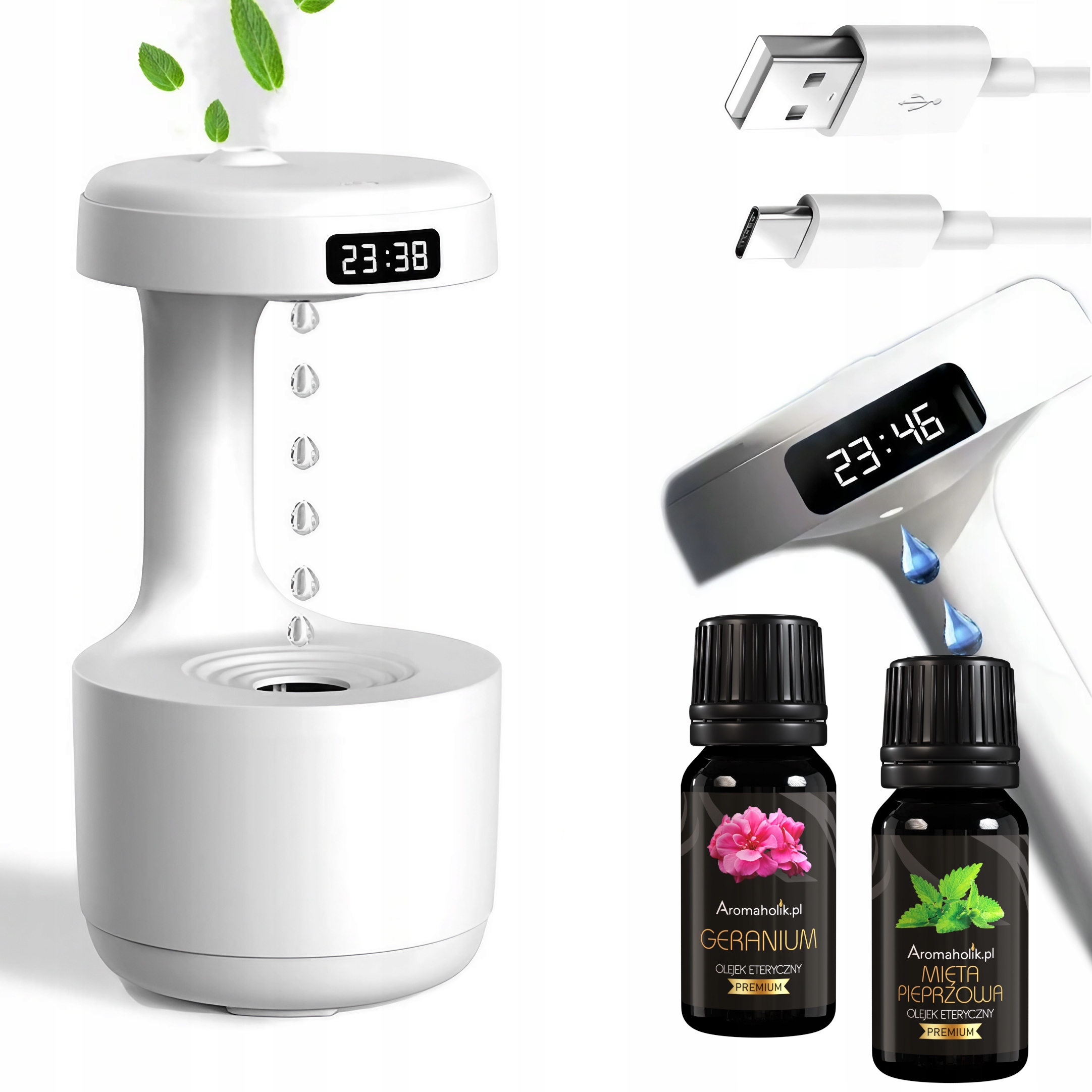 Ultrazvukový Zvlhčovač – Antigravitační Efekt Dárek