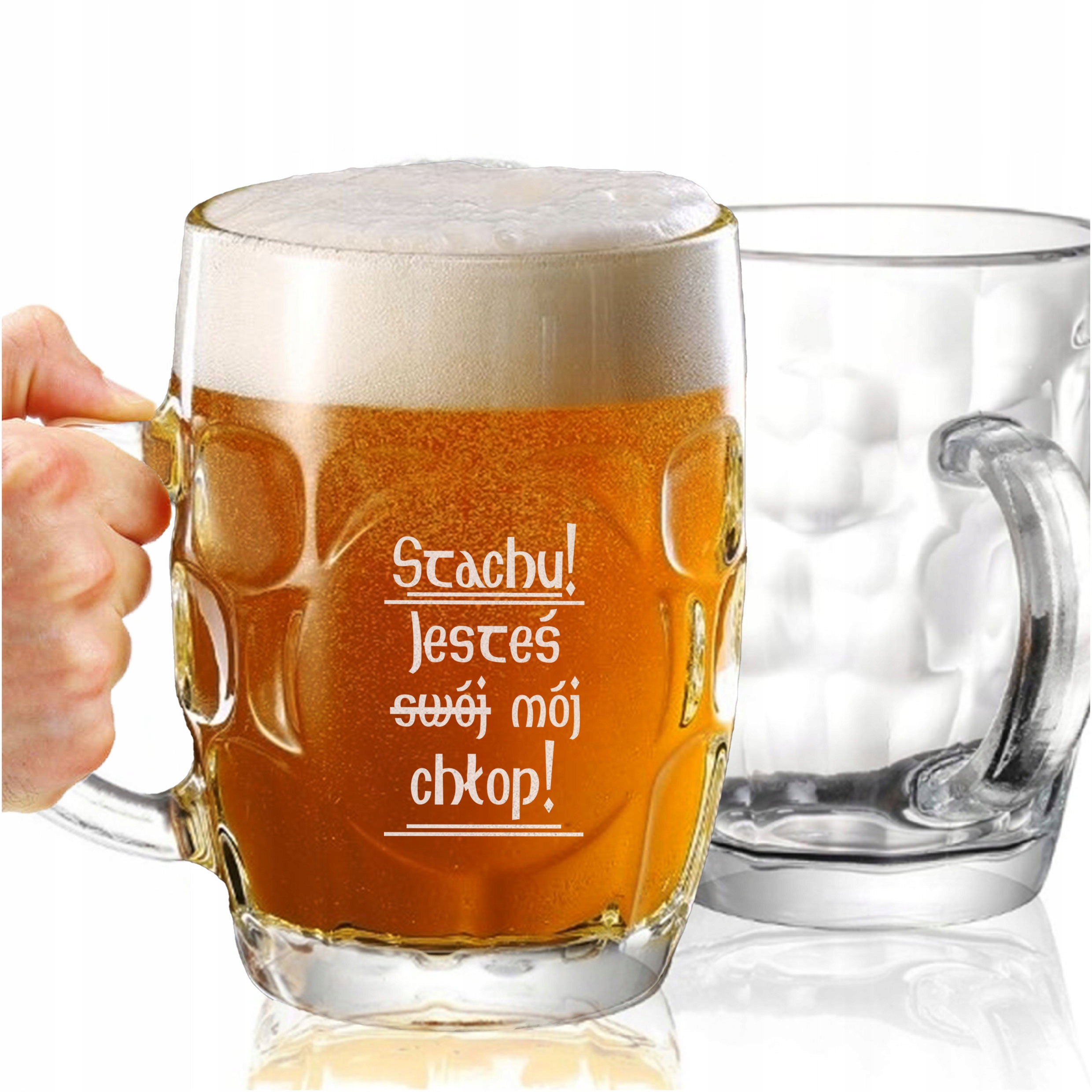 KUFEL NA PIWO JESTEŚ SWÓJ CHŁOP MÓJ CHŁOP 1670 PREZENT DLA CHŁOPAKA Y4