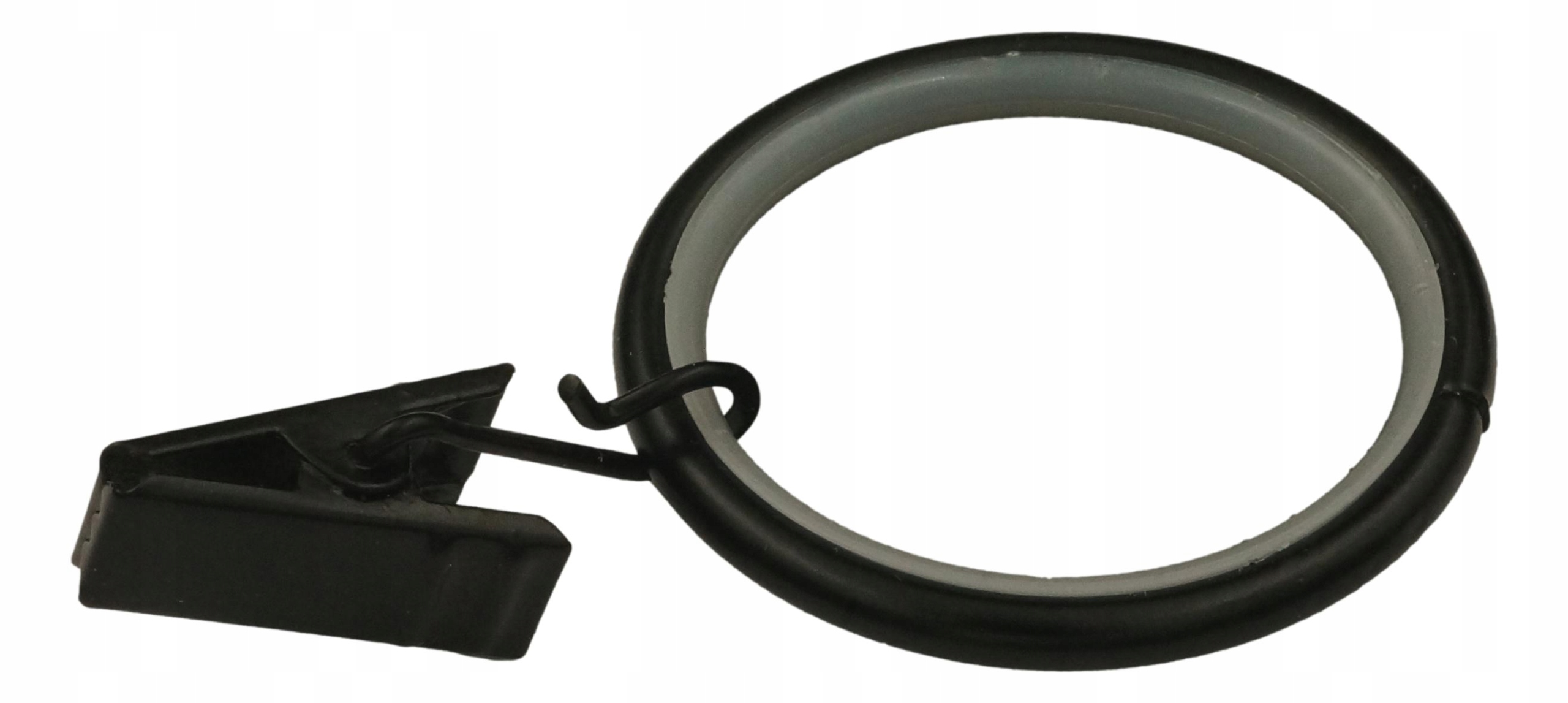 

Kółko Ciche 37mm z żabką Czarne 10 szt.