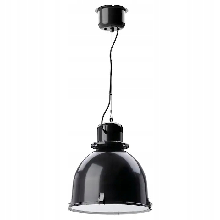 IKEA SVARTNORA Lampa wisząca 38 cm, czarny, loft (4043077211