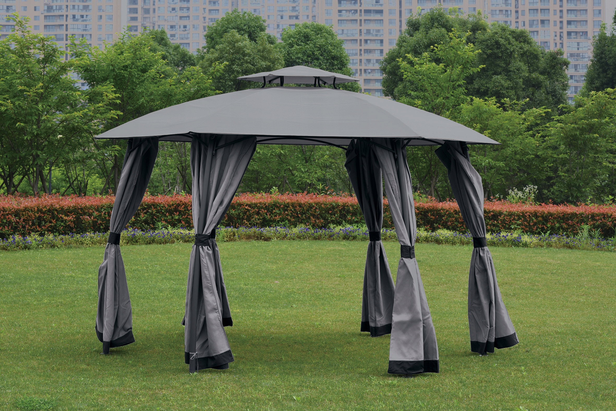 ТЕНТ SOLID PAVILION ARRANGE GARDEN STRONG STEEL FI 3,75 м СІРИЙ TORONTO EAN (GTIN) 5901386214461