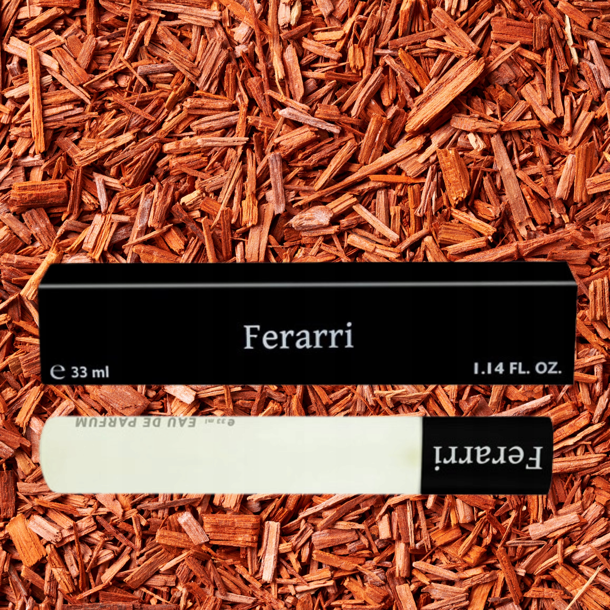 PERFUMY MESKIE PERFUM FERARRI DRZEWO SANDAŁOWE KARDAMON LIMONKA 33 ML Marka bez marki