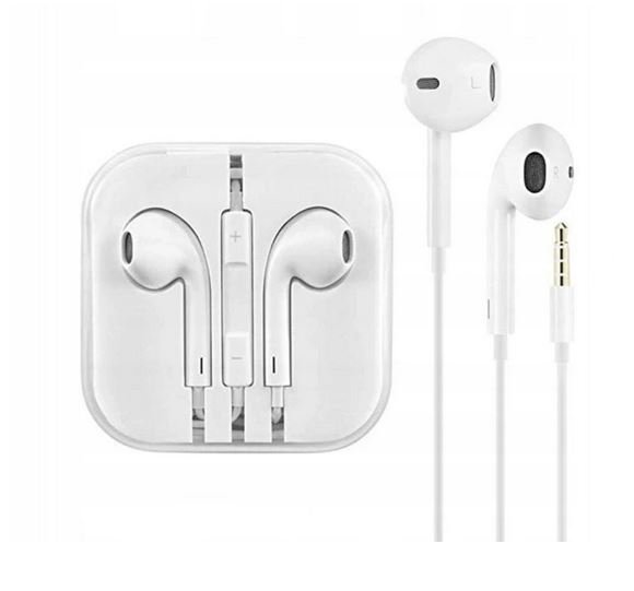 Zdjęcia - Zestaw słuchawkowy Apple Słuchawki  iPhone EarPods Jack Oryginalne 