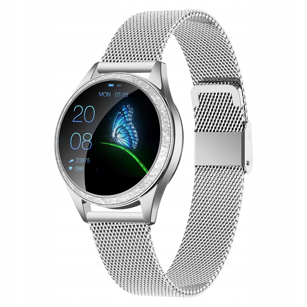 Smartwatch Oromed Smart CRYSTAL SILVER ORO-SMART Materiał paska stal