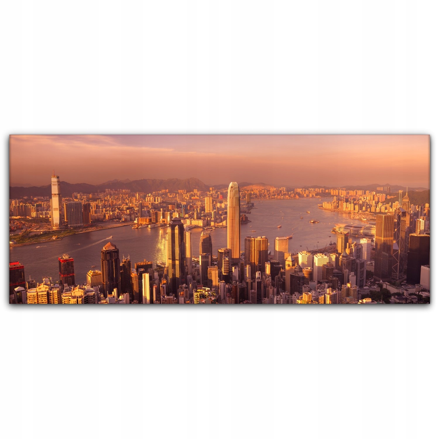 

Obraz na płótnie ścienny 125x50 Hong Kong Miasto