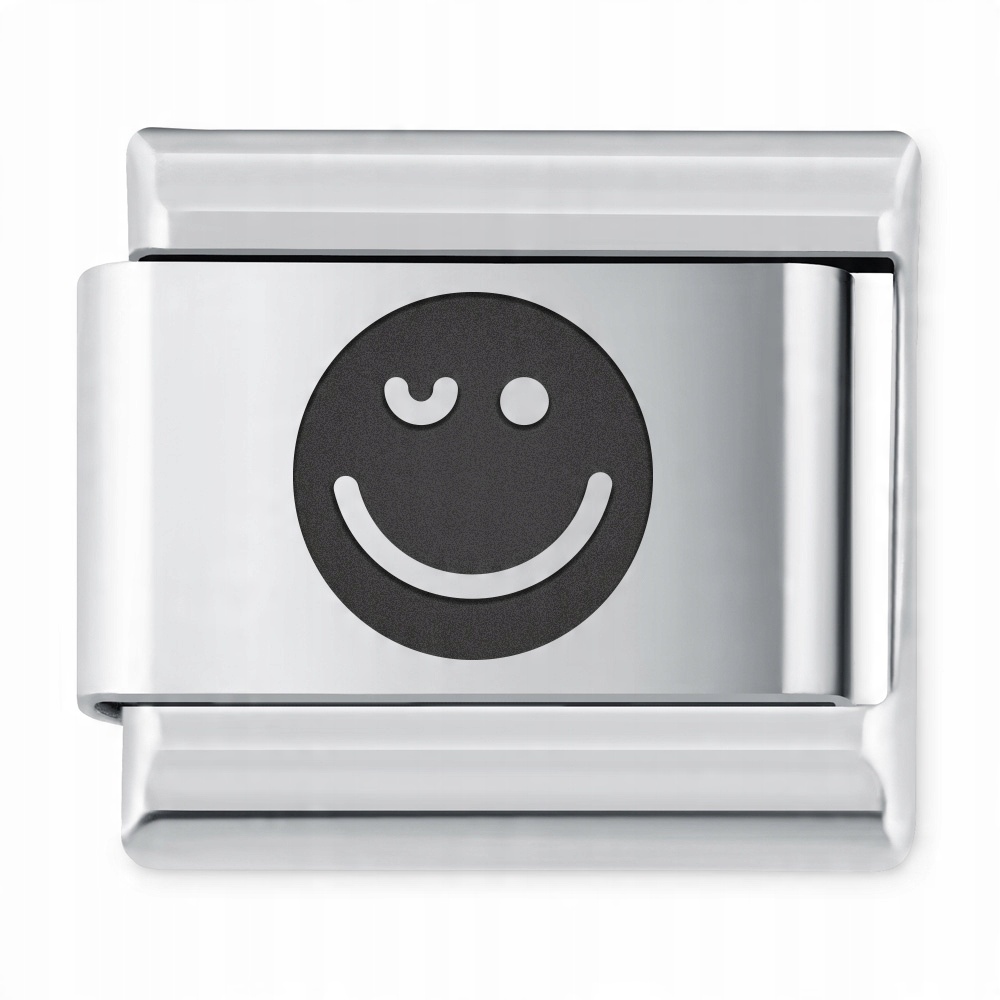 

Italian Charms Symbole Emocje Emotka Uśmiech