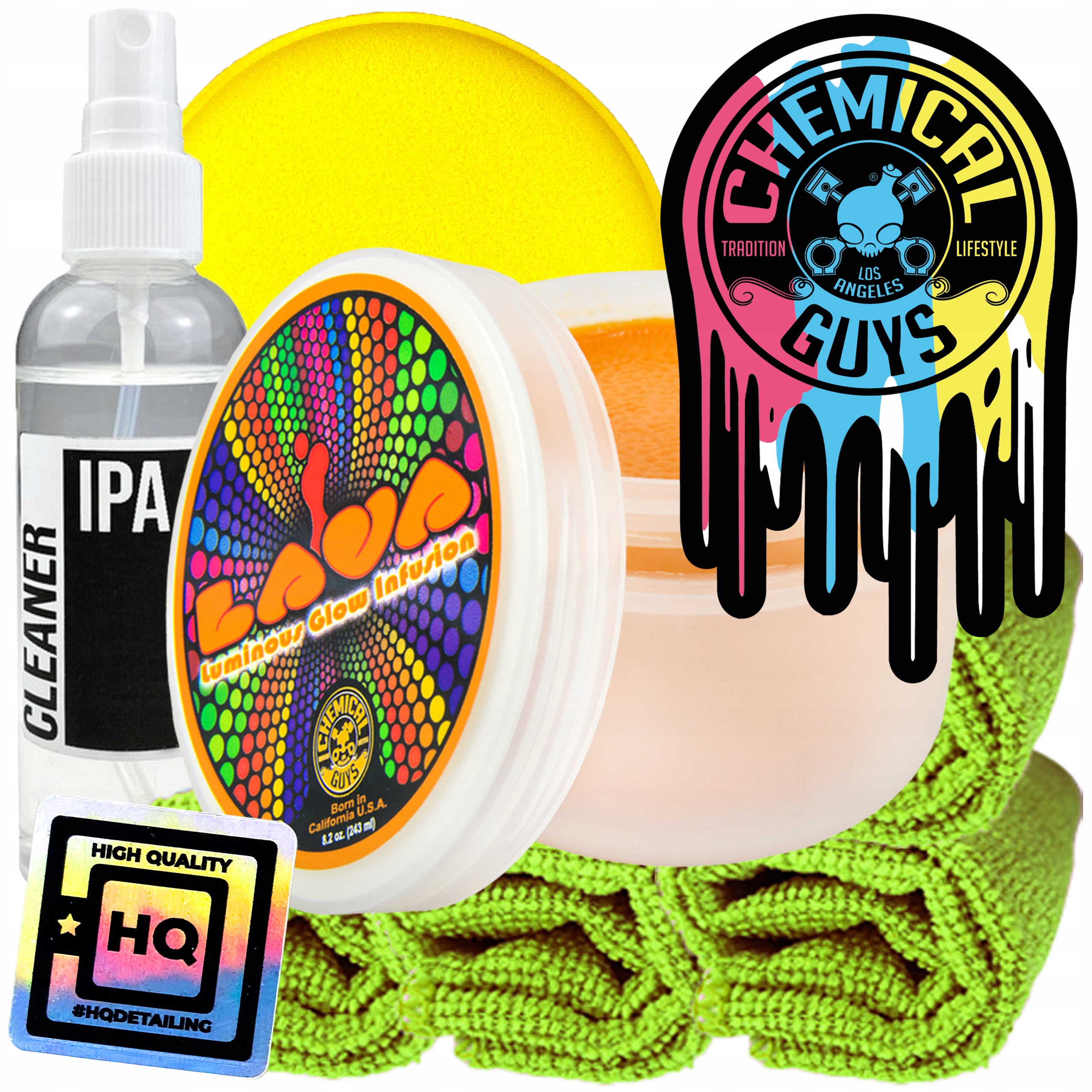 CHEMICAL GUYS Lava LUMINOUS Glow PASTE WAX-воск
