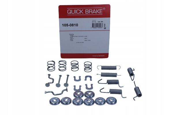 ZESTAW NAPRAWCZY SZCZĘK TYŁ LEXUS TOYOTA