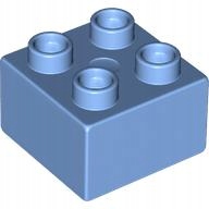 

Ls Nowe Lego Duplo Klocek Podstawowy 2x2 Błękit