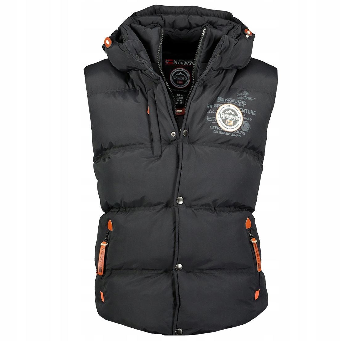 Geogrpaphical Norway vesta pánská Vilano Men 005 L černá