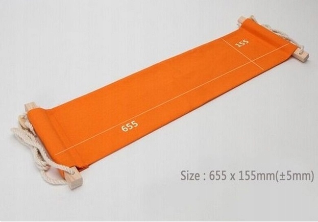 HAMAK POD BIURKO NA STOPY NOGI POMARAŃCZOWY Marka Hammock