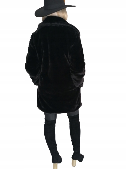 Płaszcz damski FUTERKO kożuch Miś Kolory L / 40 Rozmiar L