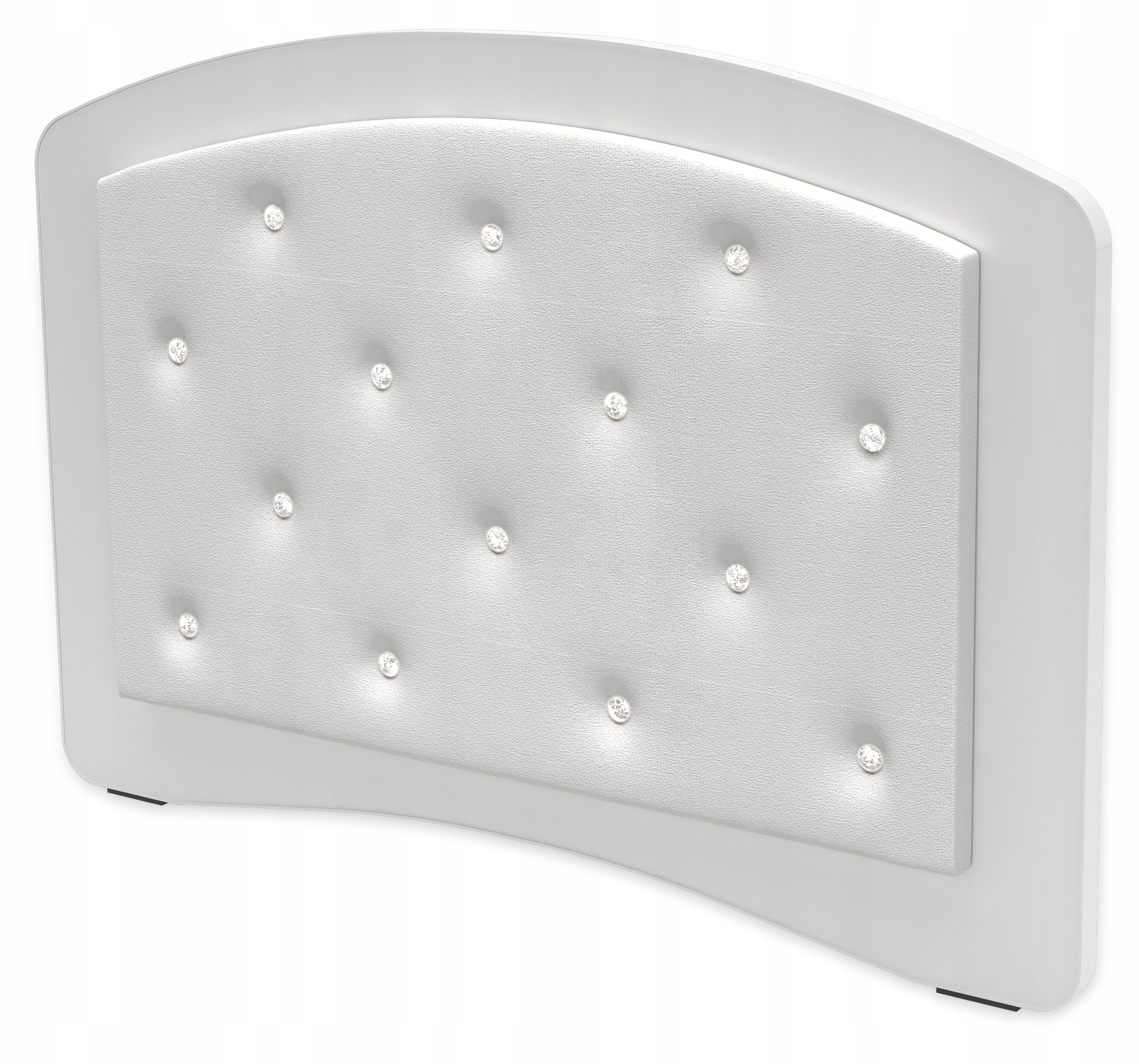 Łóżko tapicerowane 160x80 szuflada + materac MEGI Długość 163 cm