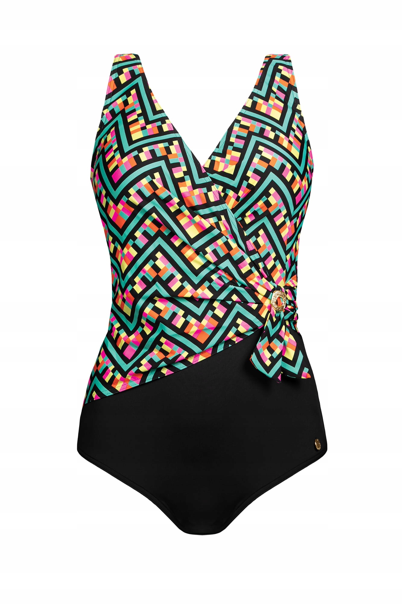 Jednodílné plavky vícebarevné Thajsko 3- S1069F23-56a R-m