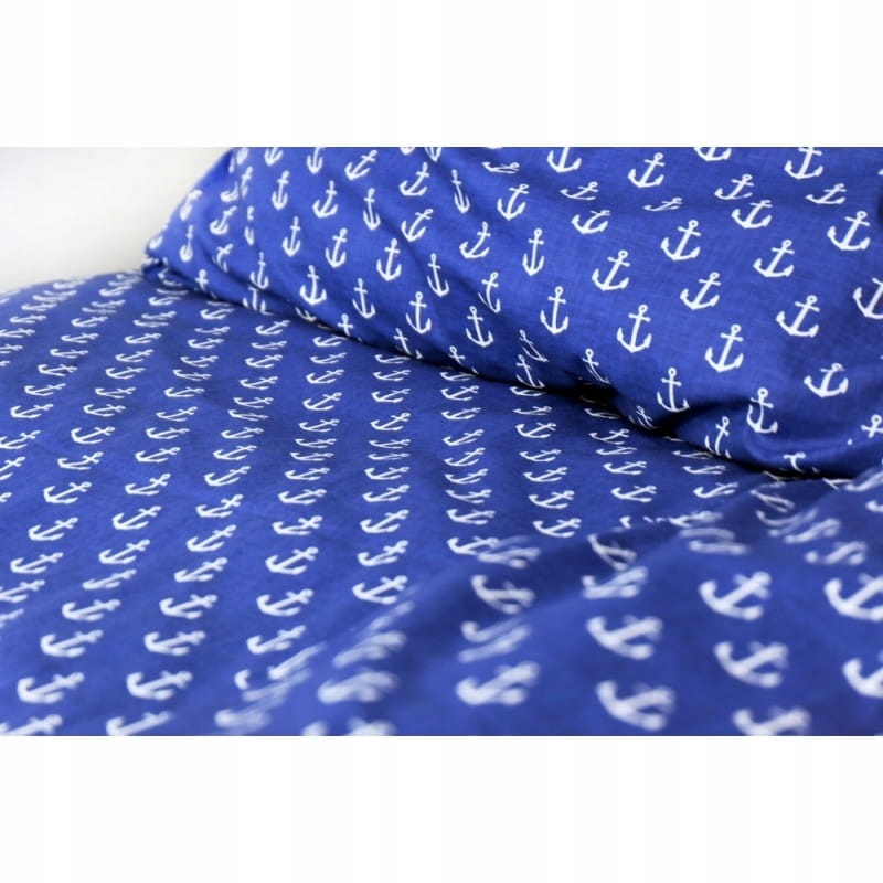 SZ-17899 - МОРСЬКЕ ПОСТІЛЬНА БІЛИЗНА 100X135 ЯКІР ДЛЯ МОРЯКА