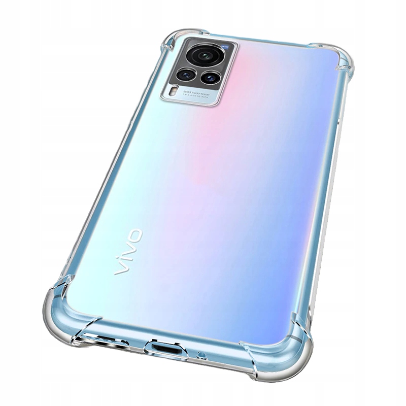 

Etui silikonowe Pancerne bezbarwne do Vivo V21 5G