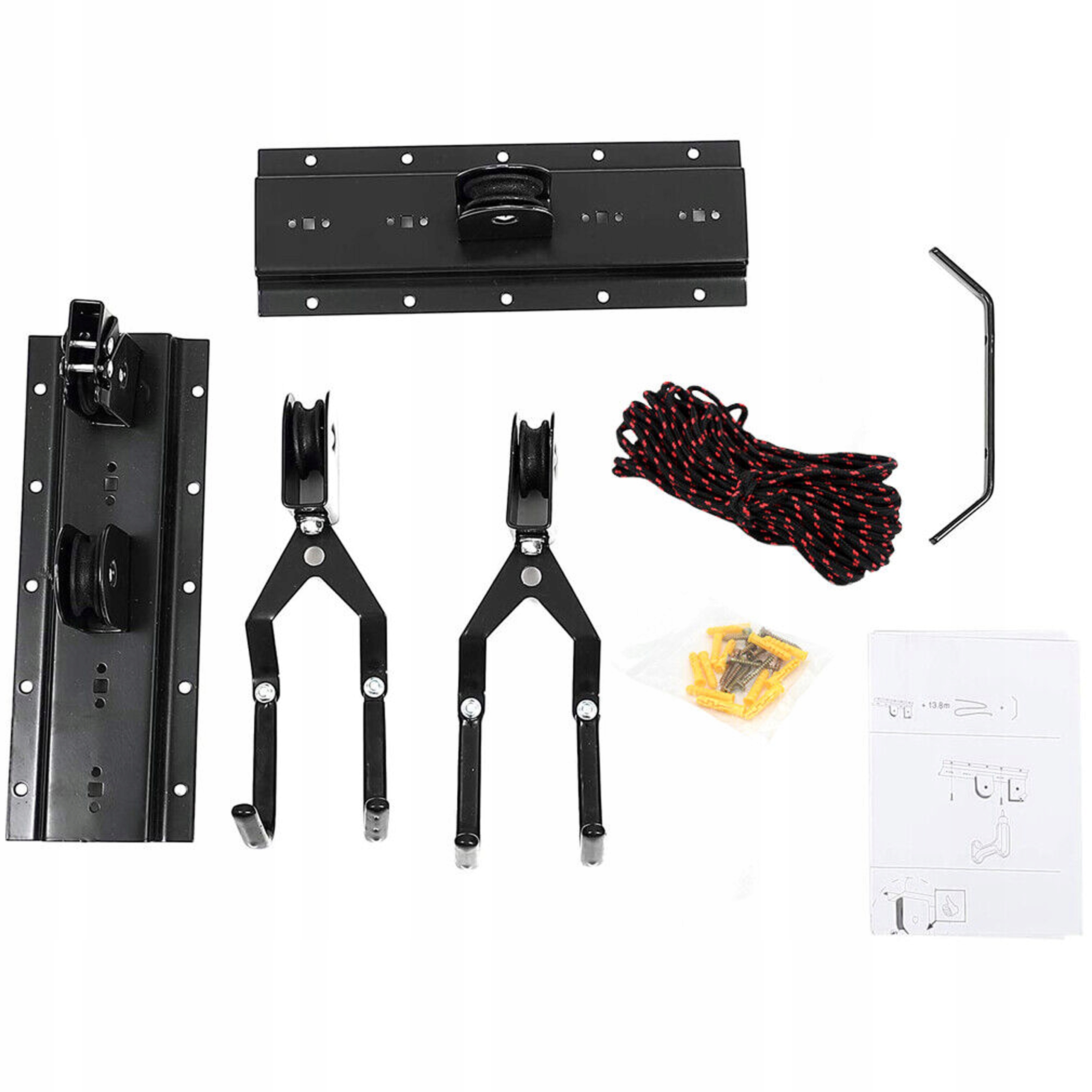 WIESZAK NA ROWER UCHWYT ROWEROWY ŚCIENNY HAK SUFIT Wieszak podsufitowy 20KG Kod producenta deu