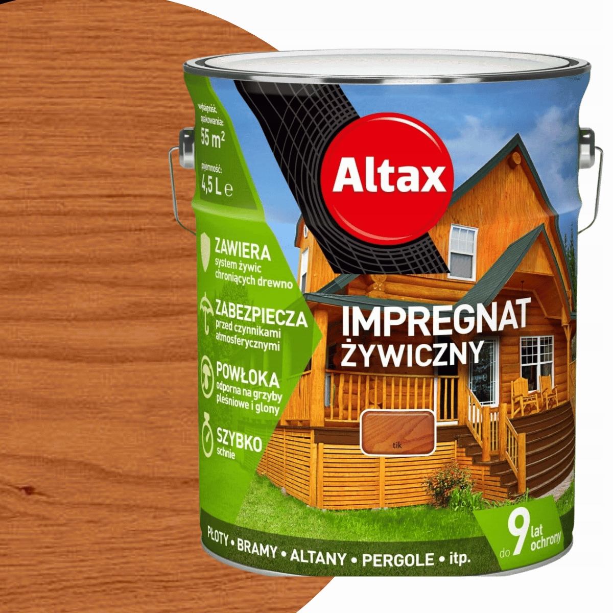 Altax Impregnat Żywiczny 4,5L Tik