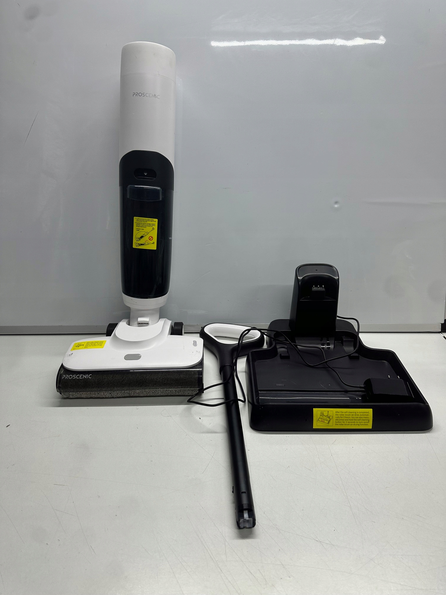 Odkurzacz pionowy Proscenic WashVac F10 biały P25A9 Model WashVac F10