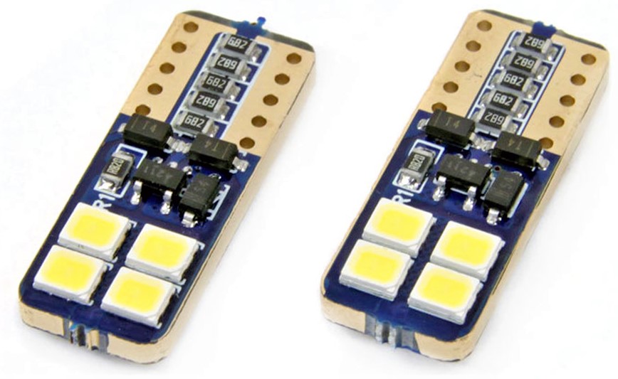 ŻARÓWKI LED CANBUS W5W POSTOJÓWKI 8SMD LEDOWE Rodzaj LED