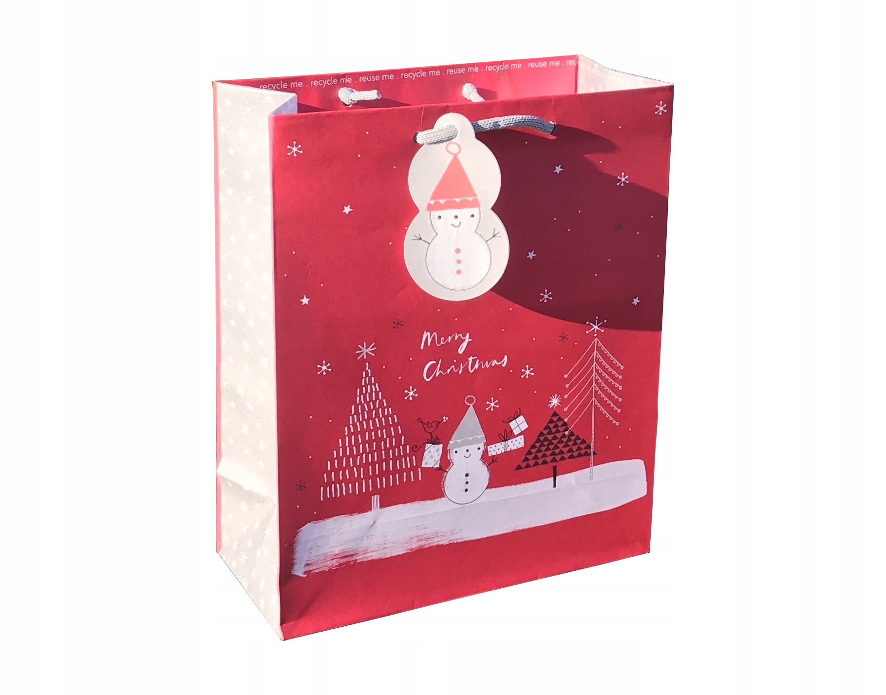 

Torba świąteczna prezentowa Merry Christmas 26x21