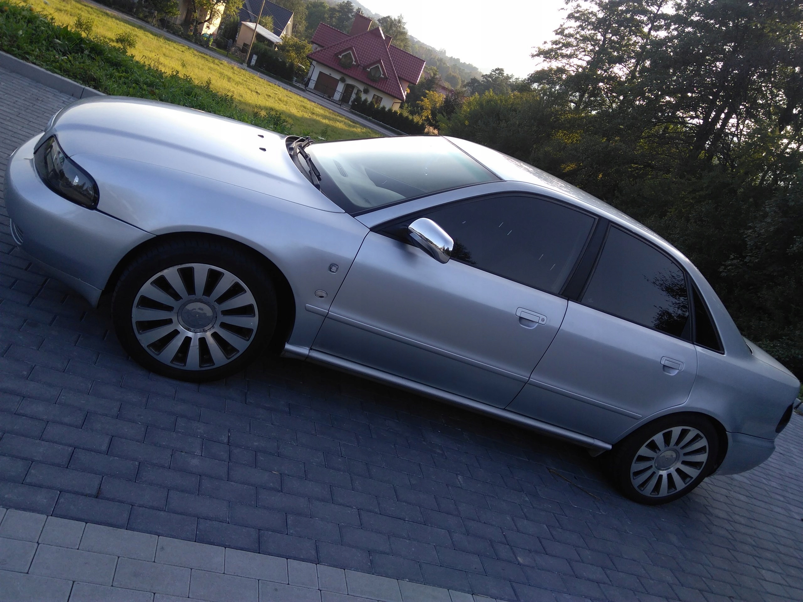 Chrom Nakładki Lusterka AUDI A3 8L A4 B5 A6 C5 A8 D2 po lifcie CHROM SPORT Producent SHR Germany