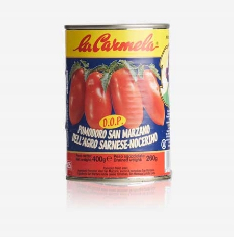 Levně Rajčata loupaná Pomodoro San Marzano 400 g La Carmela