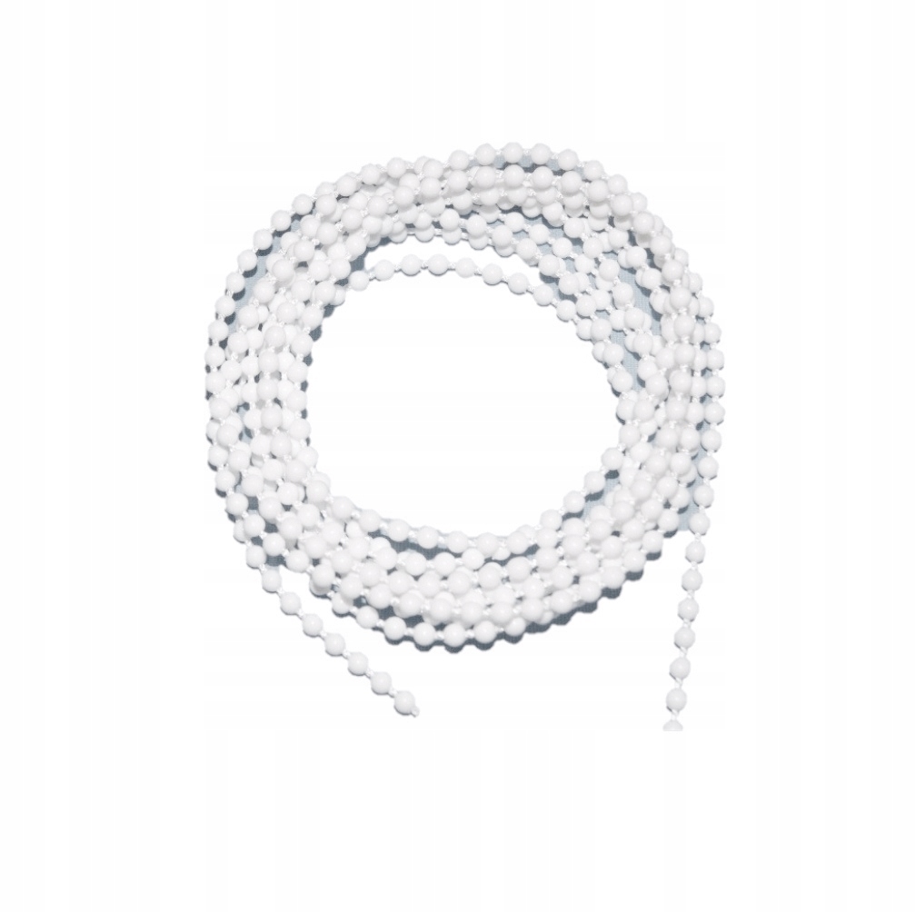 

Kulkowy łańcuszek do rolet koralik 3mm na metry