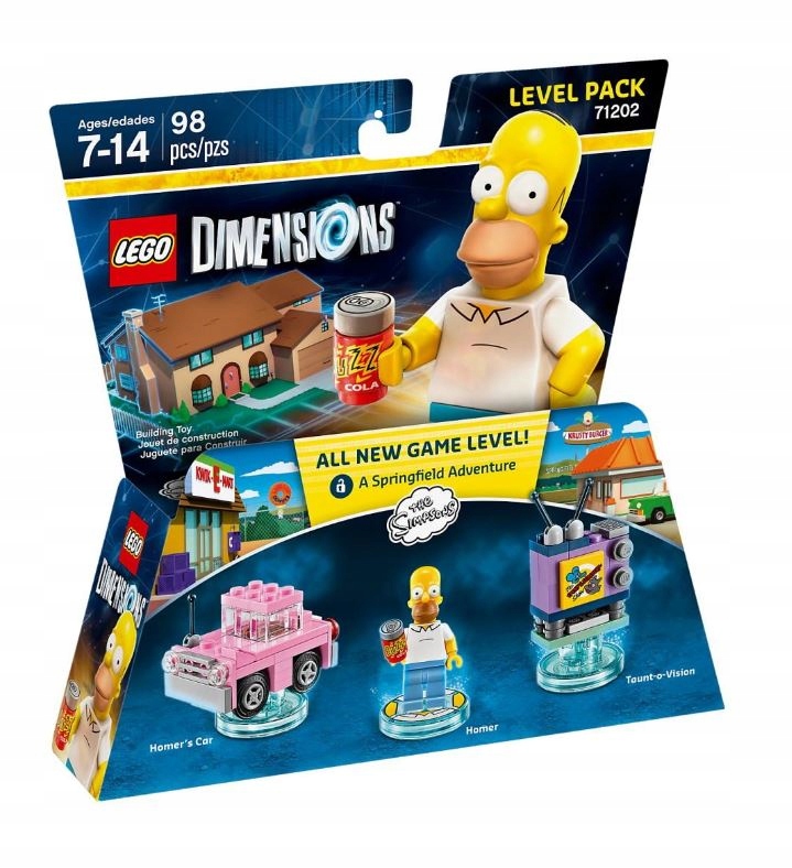 LEGO 71202 Dimensions The Simpsons Simsonowie Homer Level Pack Marka LEGO
