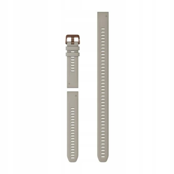 Garmin Paski do zegarka QuickFit 20 French Grey, silikonowy, 010-13359-00