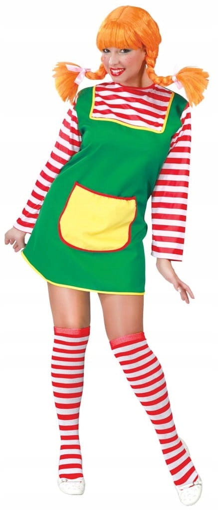 Strój Pipi, Kostium Pipi dla kobiety - M