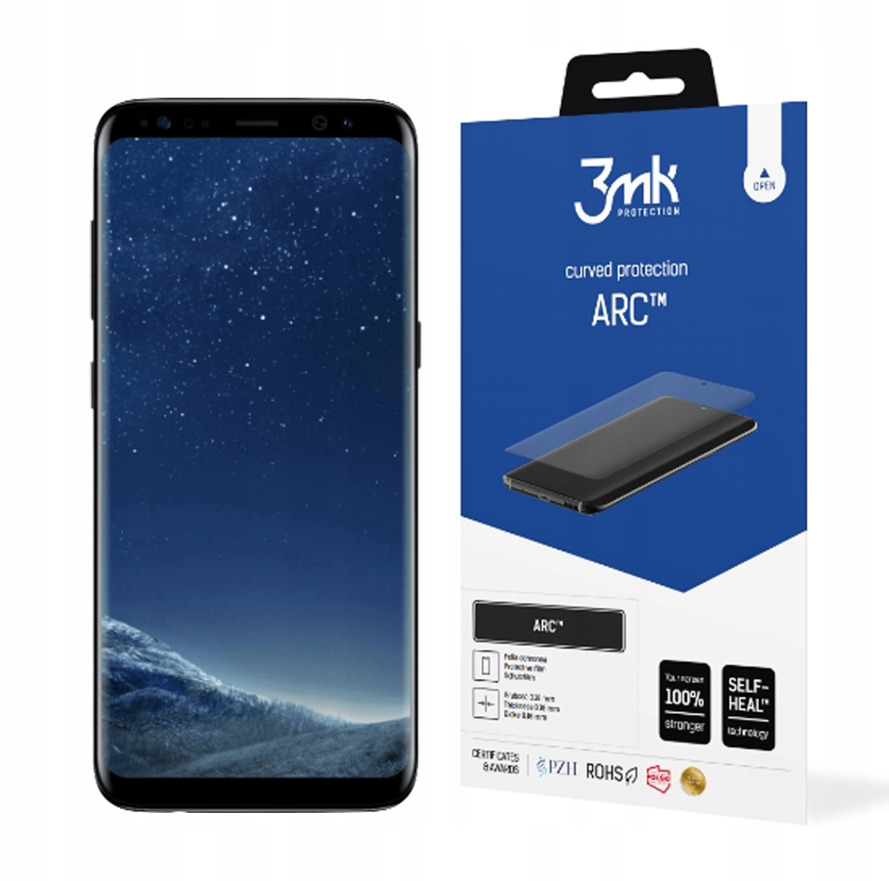 

3MK Folia Arc Cały Ekran do Samsung Galaxy S8