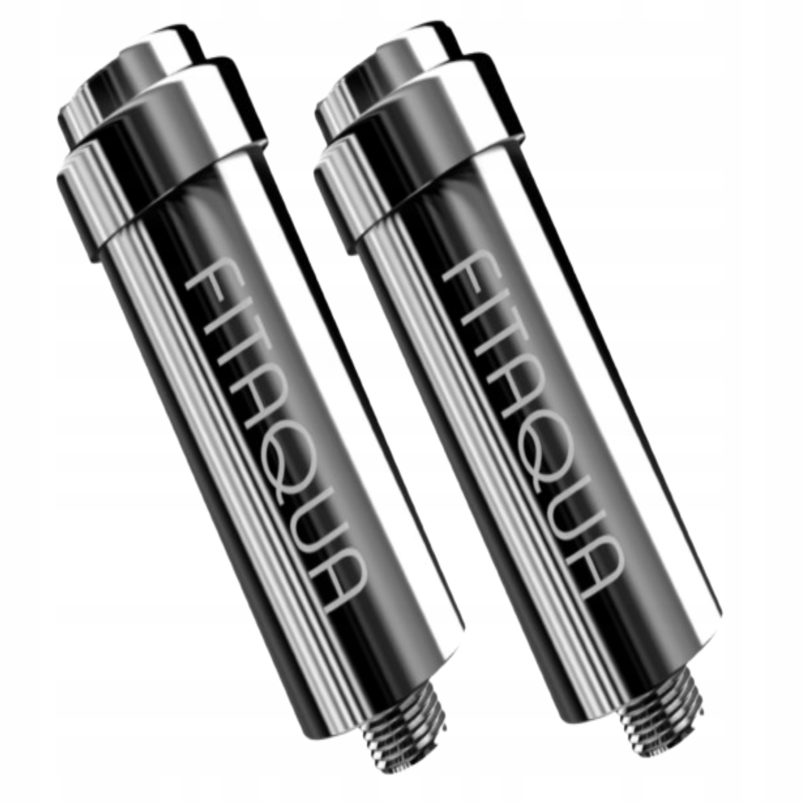 2x Filtr Prysznicowy Fit Aqua Awf-swr-p Kdf Kolor Srebrny