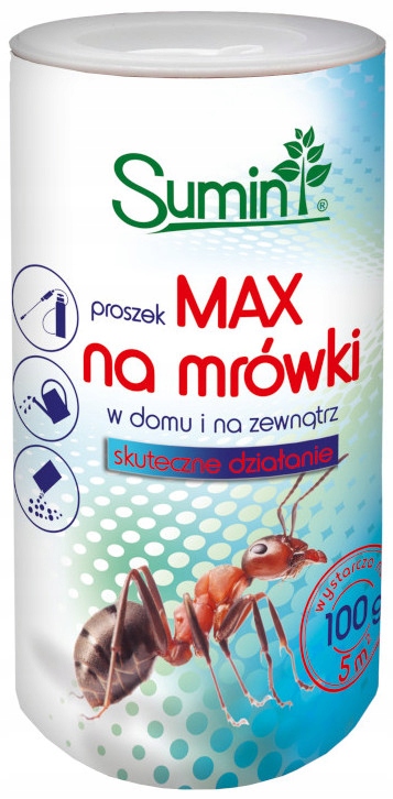 

Sumin Proszek na mrówki Max w domu i ogrodzie 100g