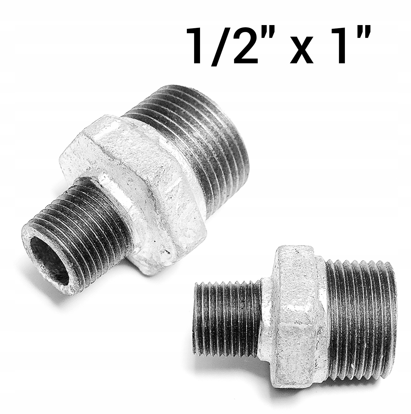 

Nypel Redukcyjny Ocynk 1 X 1/2 " Dwuzłączka