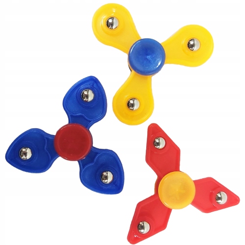 FIDGET SPINNER DLA DZIECI ANTYSTRESOWA ZABAWKA 3SZ Rodzaj Fidget Spinner