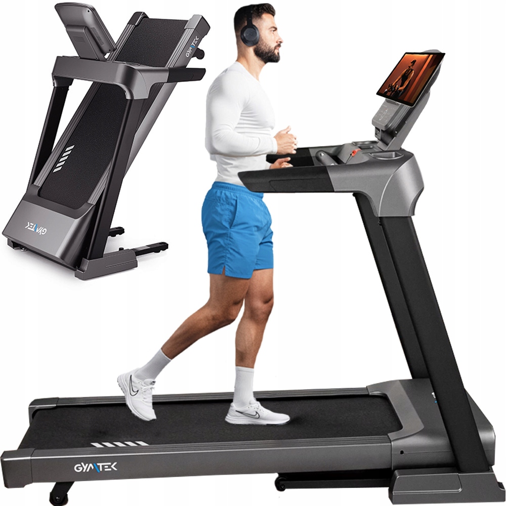 Bieżnia Elektryczna Domowa Składana Magnetyczna Do Biegania XT850 Gymtek