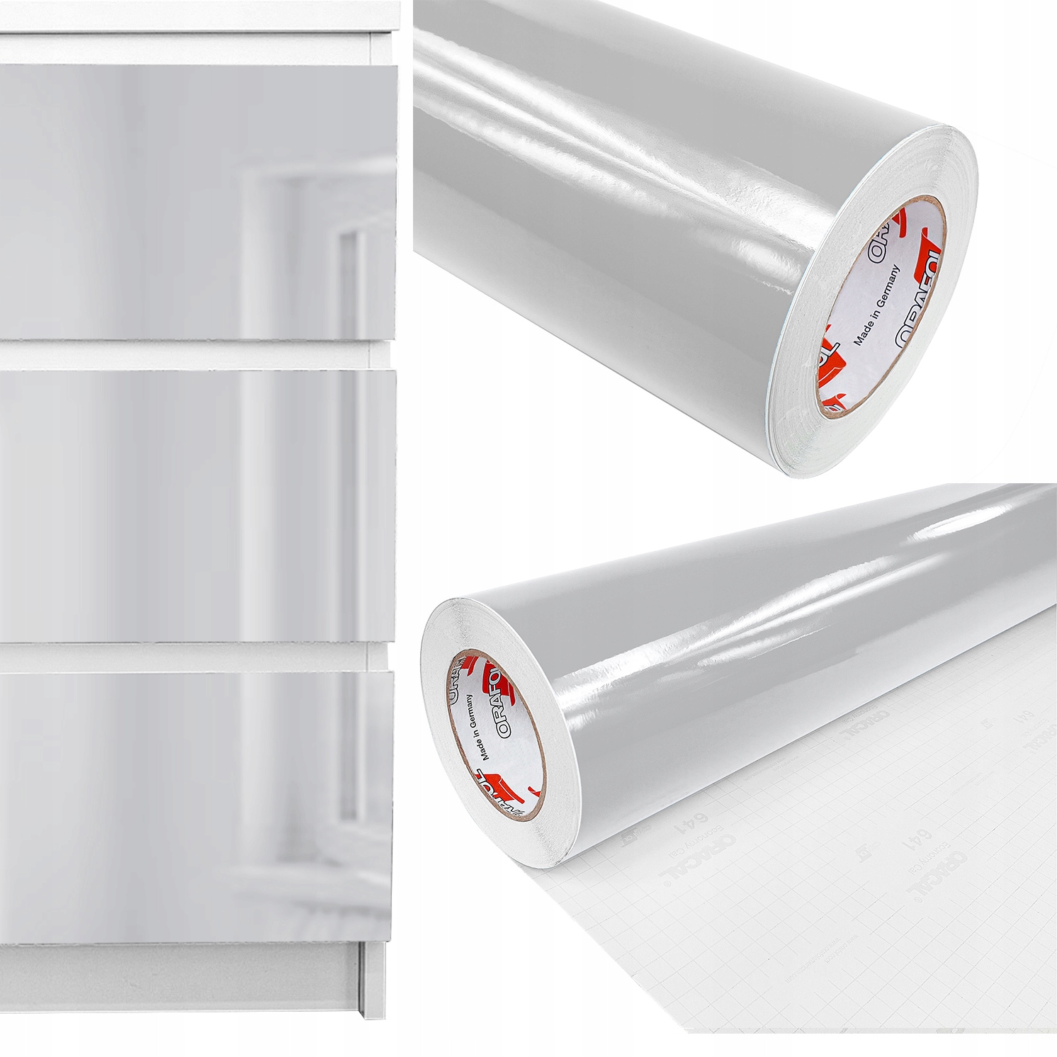 Samolepicí dýha Fólie pro renovaci dveří nábytku Diy stolu