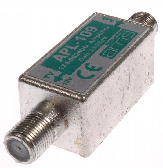 

Wzmacniacz Antenowy Dvb-t APL-109 28DB Do 150 Km