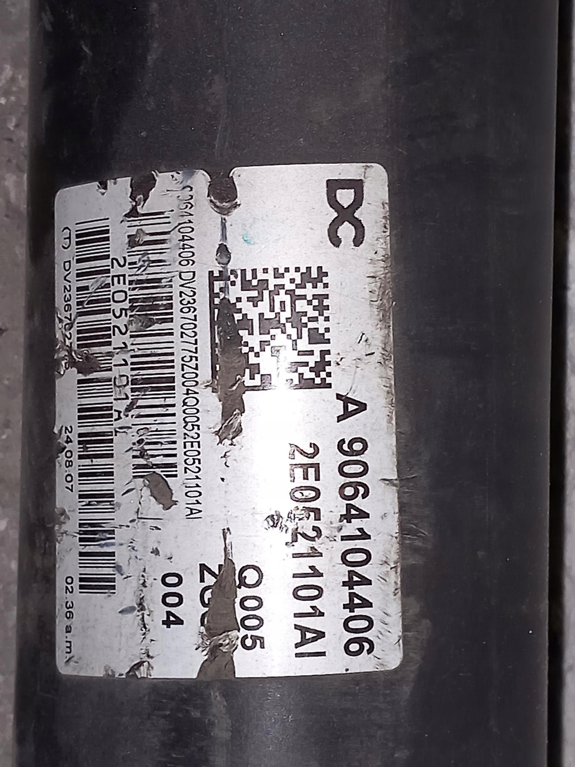 cardan MERCEDES SPRINTER W906 2.2 CDI A9064104406 06-16