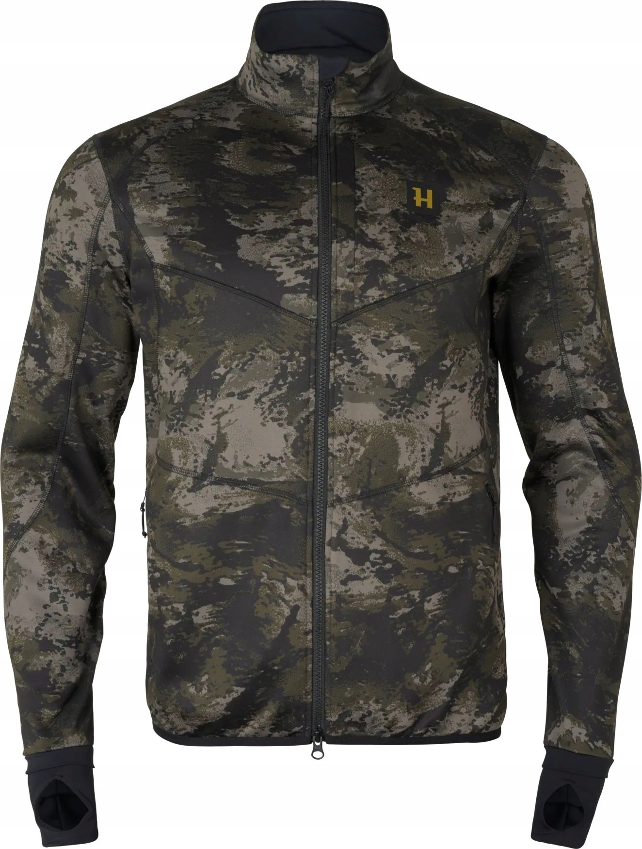 Bluza Męska Härkila Noctyx camo full zip XL
