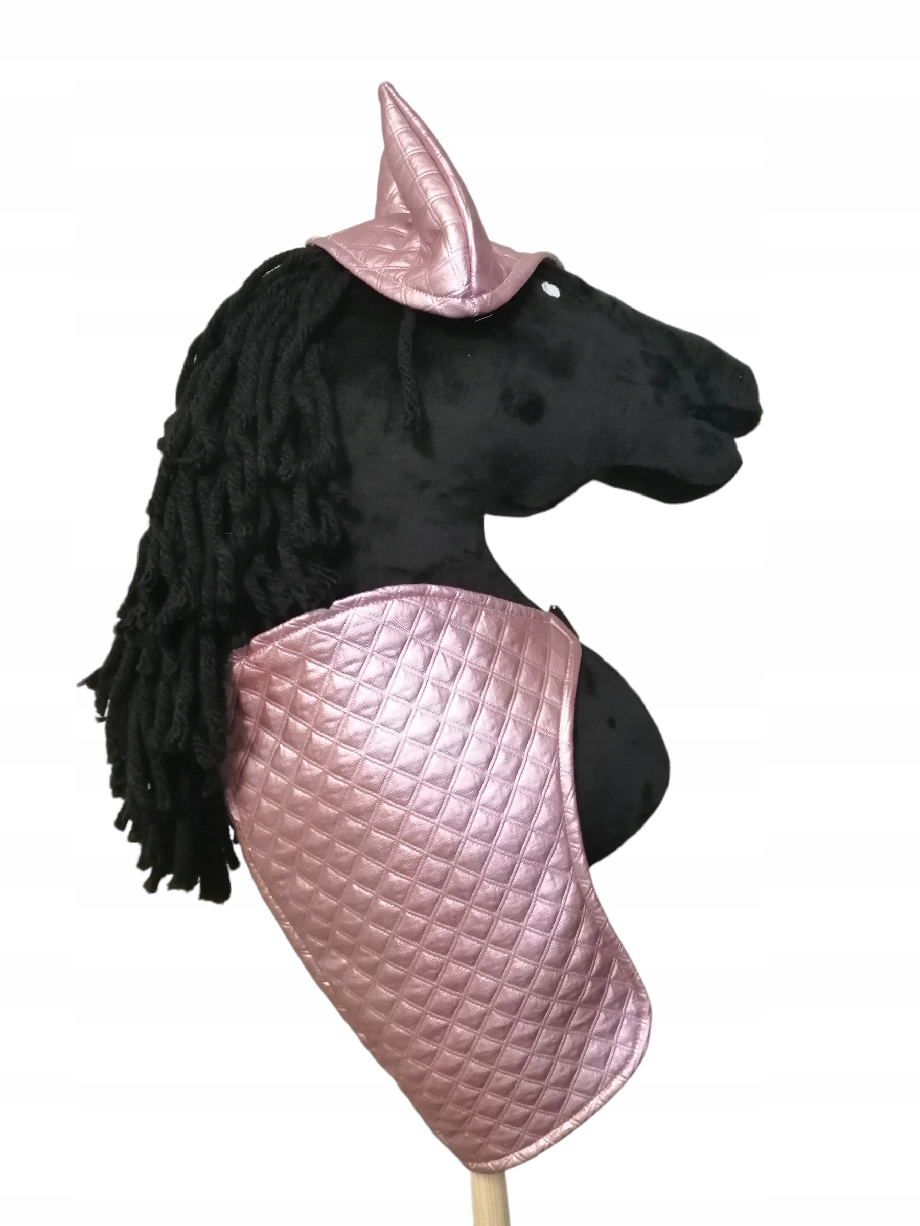 ZESTAW DLA HOBBY HORSE A4: DERKA I NAUSZNIKI - RÓŻOWY Kod producenta HH/A4/KPL/19