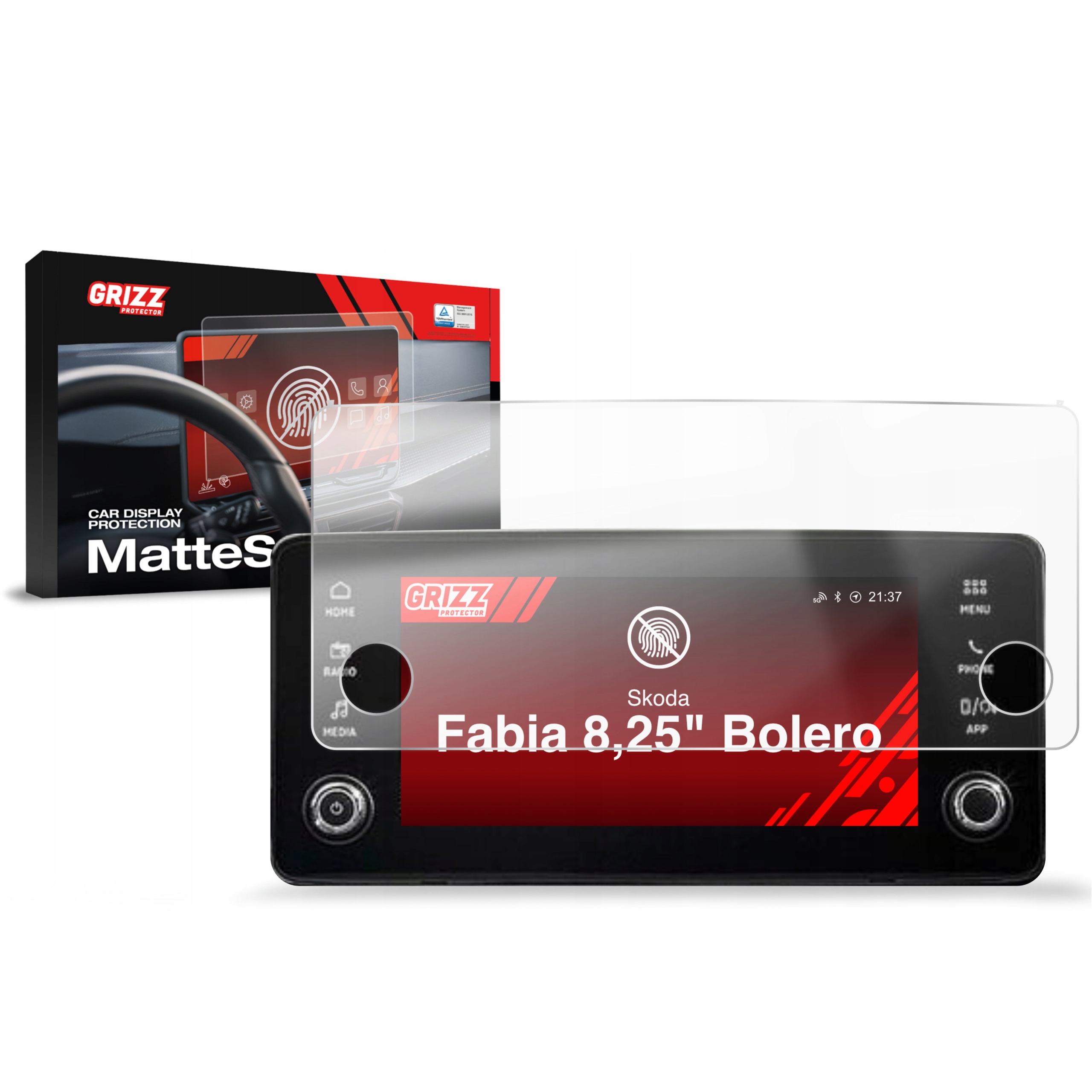 Folia Antyodciskowa do Skoda Fabia 8,25" Bolero (2024-2025)