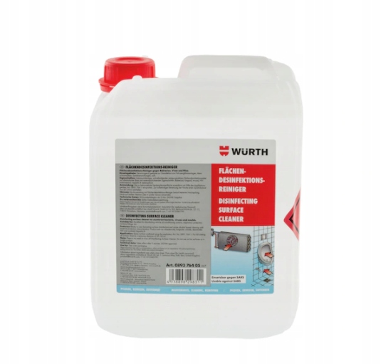 WURTH Preparat do dezynfekcji klimatyzacji 5L