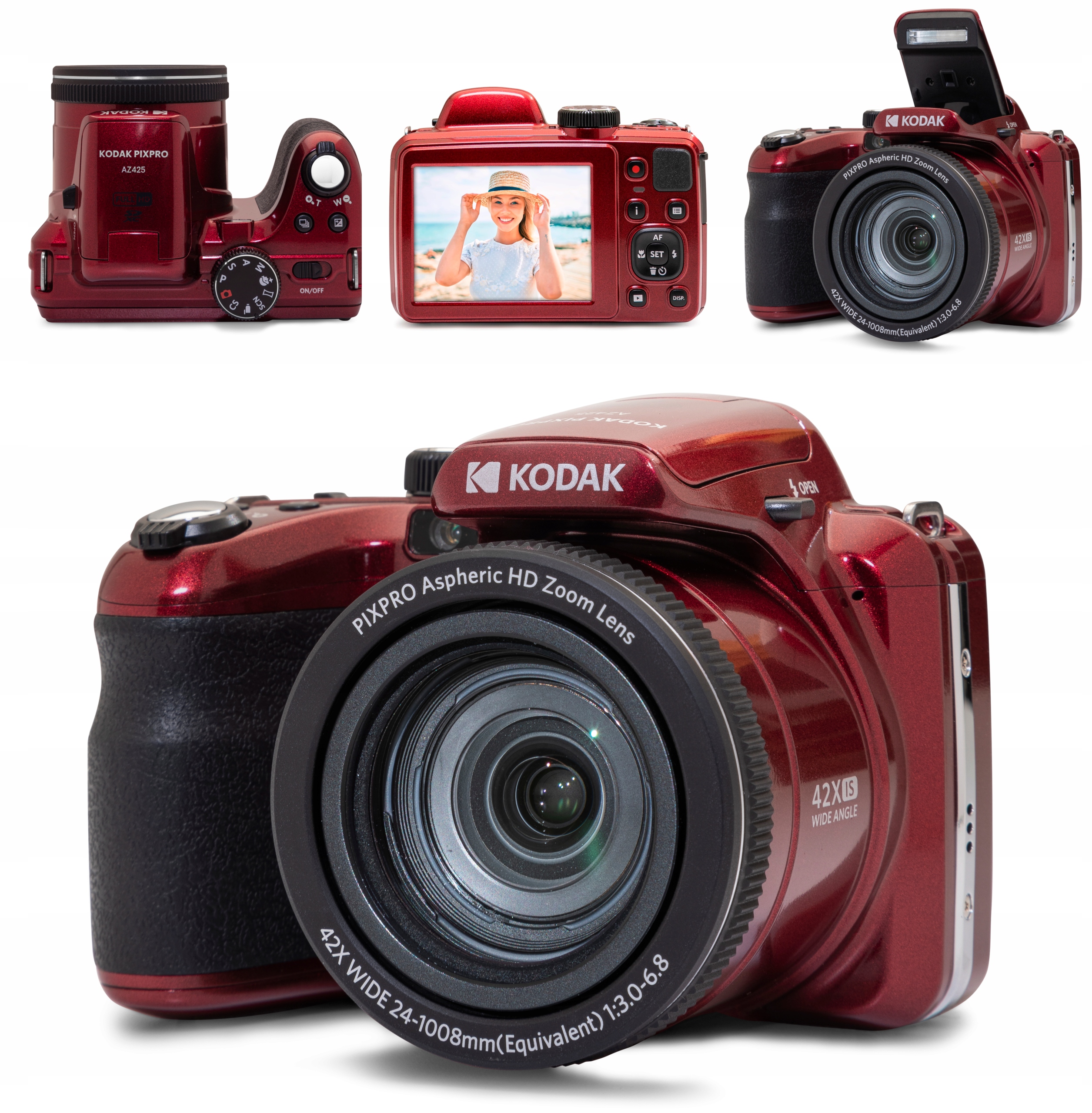 Fotoaparát Kodak PixPro AZ425 24 mm 20MP 42x Optický Zoom Video 1080p LCD 3"