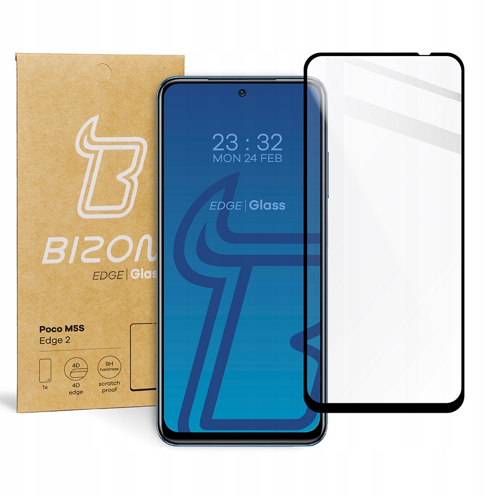 

Szkło hartowane Bizon Glass do Poco M5s, szybka