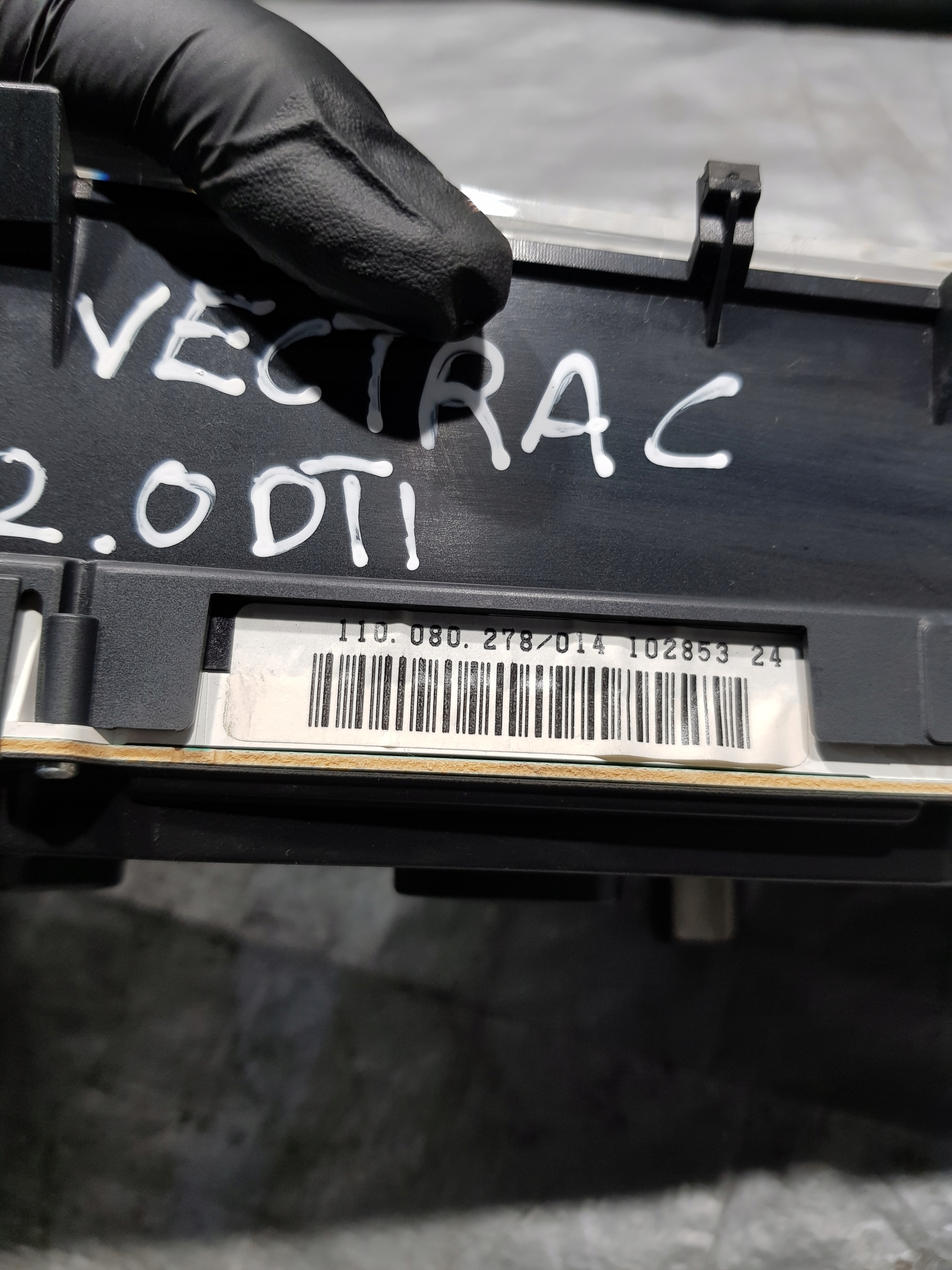 dials clock OPEL VECTRA C 2.0 DTI 13165966MP