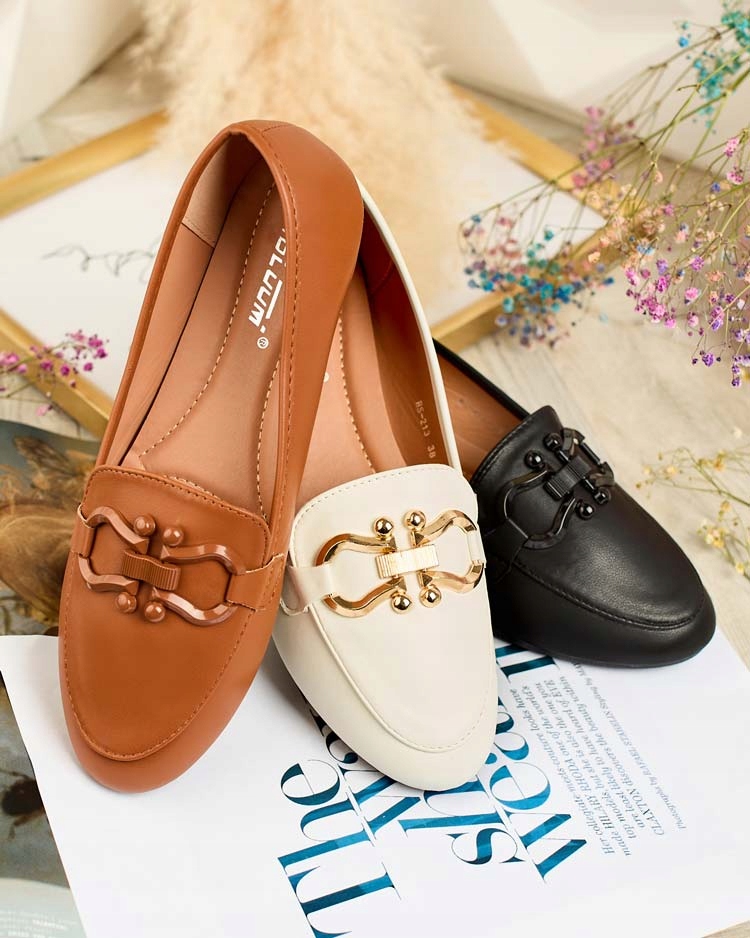 CAMELOWE MOKASYNY DAMSKIE ZELAFOO 39 Marka Royalfashion