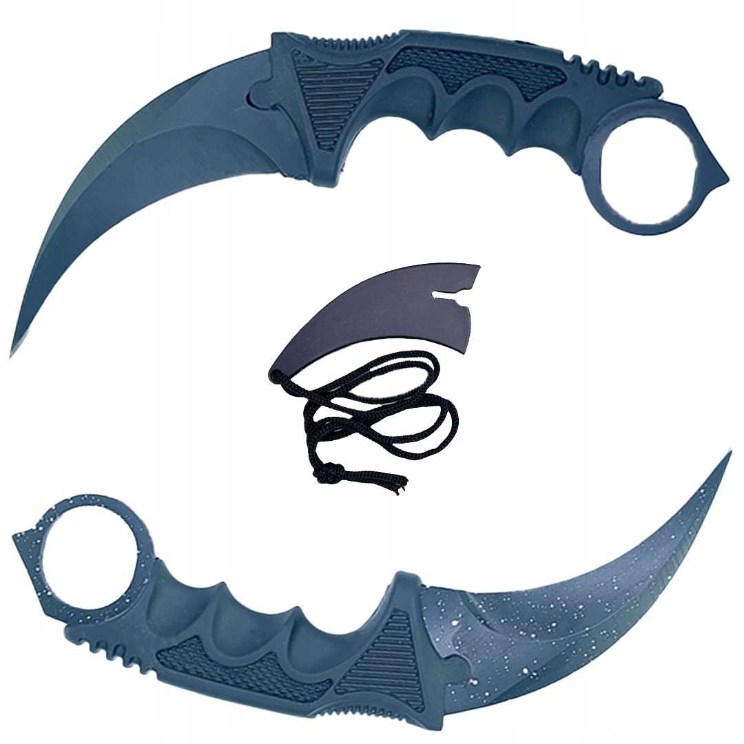 

2x Nóż Karambit Cs Go Treningowy Survivalowy