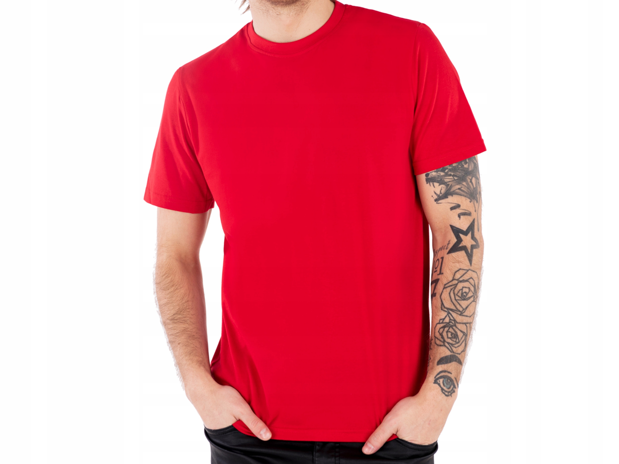

Koszulka T-shirt Aleksander bawełna czerwony XL